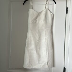 Grey Lab Linen Blend Dress